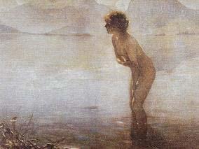 Paul Emile Chabas Paul Chabas September Morn Germany oil painting art